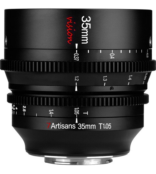 7artisans Photoelectric 35mm T1.05 Vision Cine Lens For Sony E